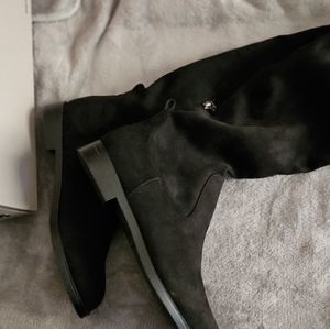 NWB Kenneth Cole Reaction Womens Wind-Y Faux Suede Tall Over-The-Knee Boots